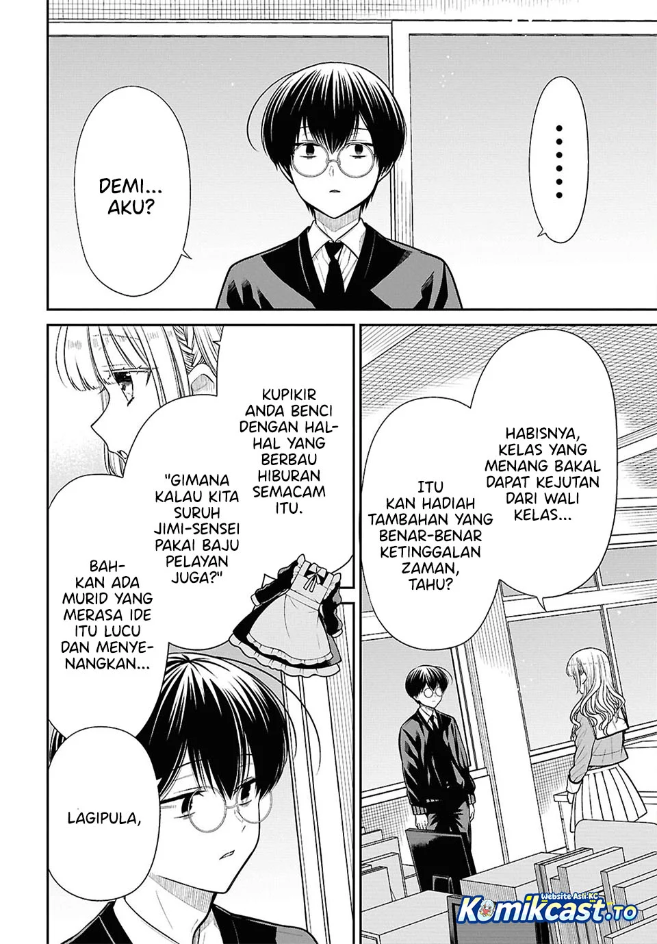 1-nen A-gumi no Monster Chapter 88 Gambar 12