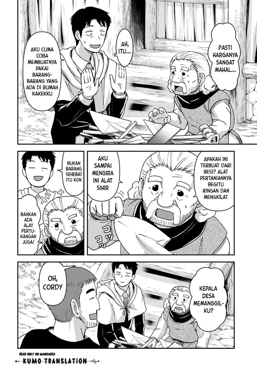 35-sai dokushin Yamada, isekai mura ni risou no sekando hausu o tsukuritai 〜 isekai to genjitsu no ii tokodori raifu 〜 Chapter 8 Gambar 13