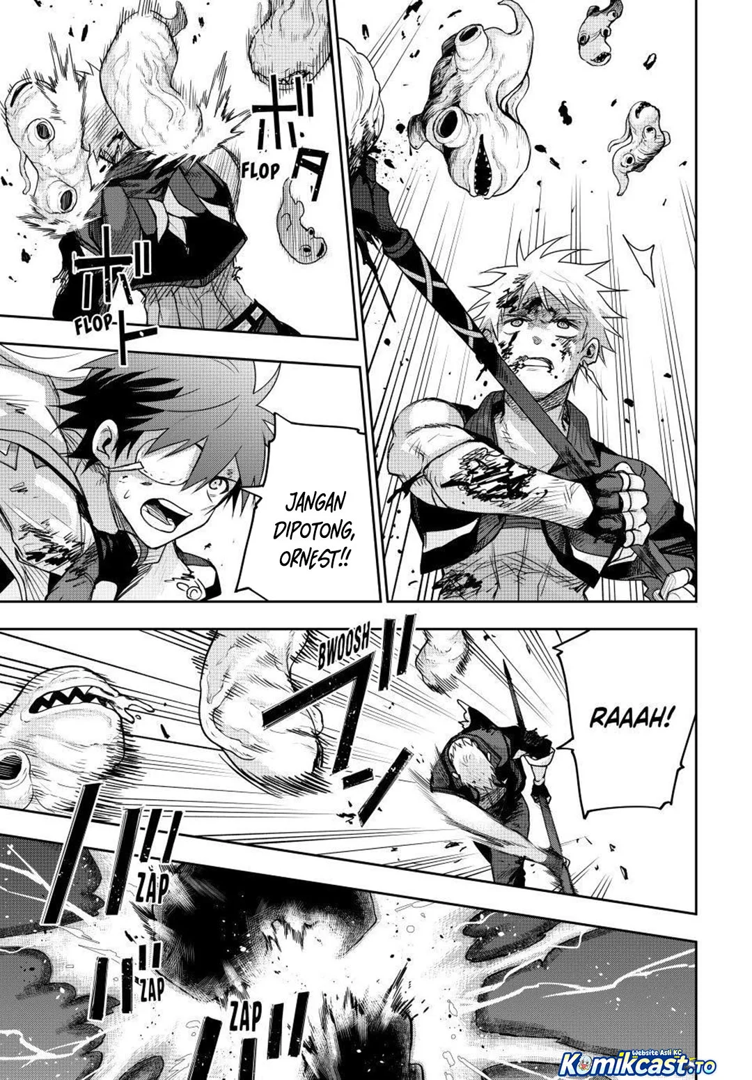 A Court Magician, Who Was Focused On Supportive Magic Because His Allies Were Too Weak, Aims To Become The Strongest After Being Banished Chapter 198 Gambar 10