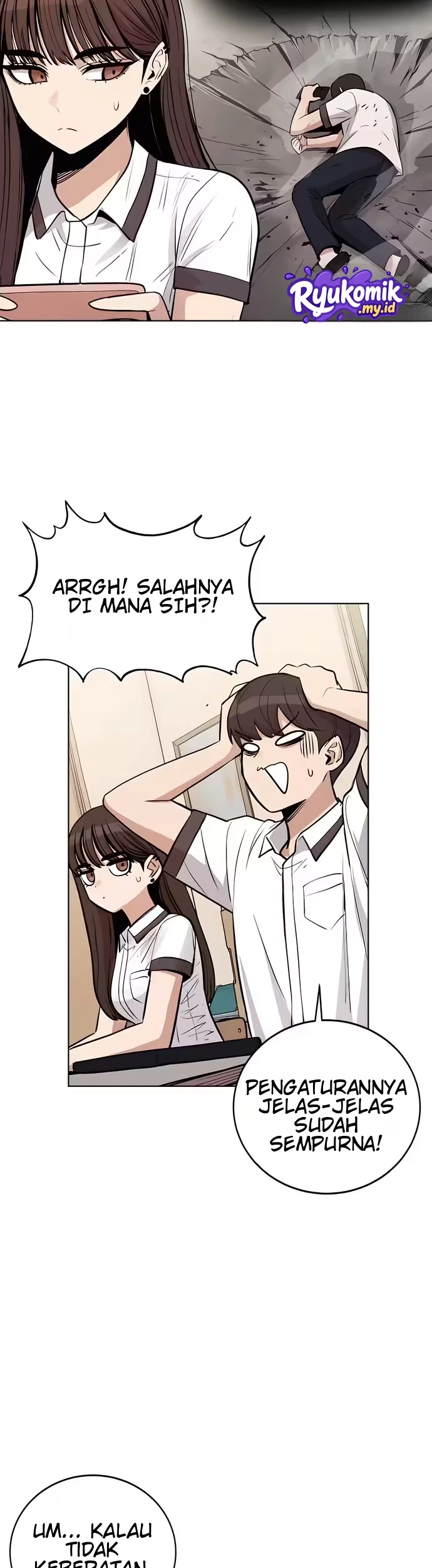 A Girl Who's Bad at Expressing Herself Chapter 2 Gambar 24