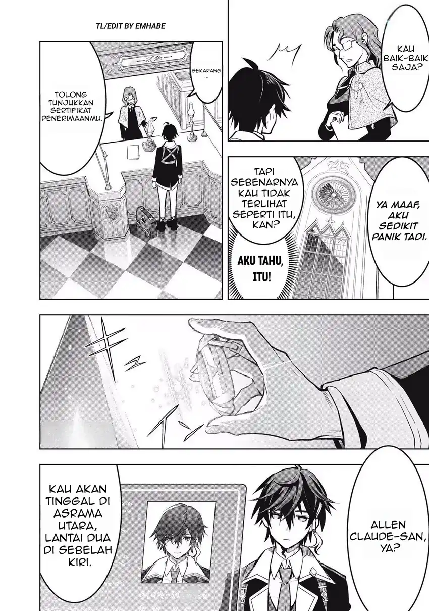 Academy Saikyou no Mob Healer: Shinigee Sekai no Mob ni Tensei Shita Ore wa, Hazure Job [Healer] to Gensaku Chishiki de Musou Suru Chapter 1.1 Gambar 18