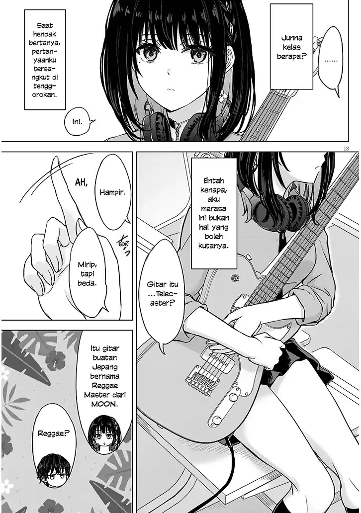 Amamori Junna wa Shitsudo ga Takai Chapter 3 Gambar 15