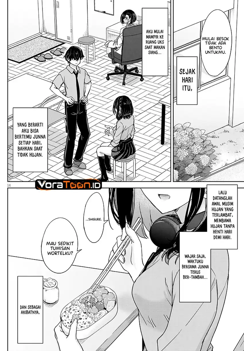 Amamori Junna wa Shitsudo ga Takai Chapter 4 Gambar 15