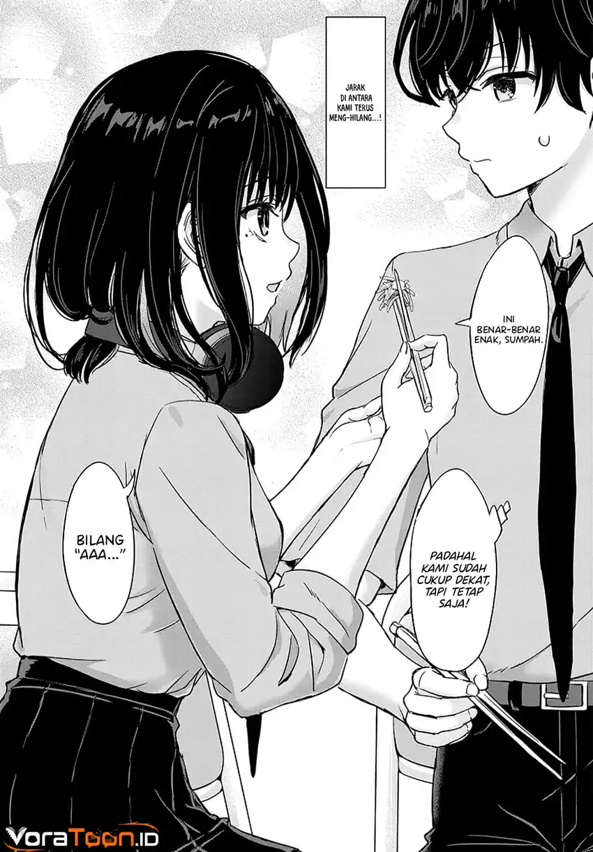Amamori Junna wa Shitsudo ga Takai Chapter 4 Gambar 16