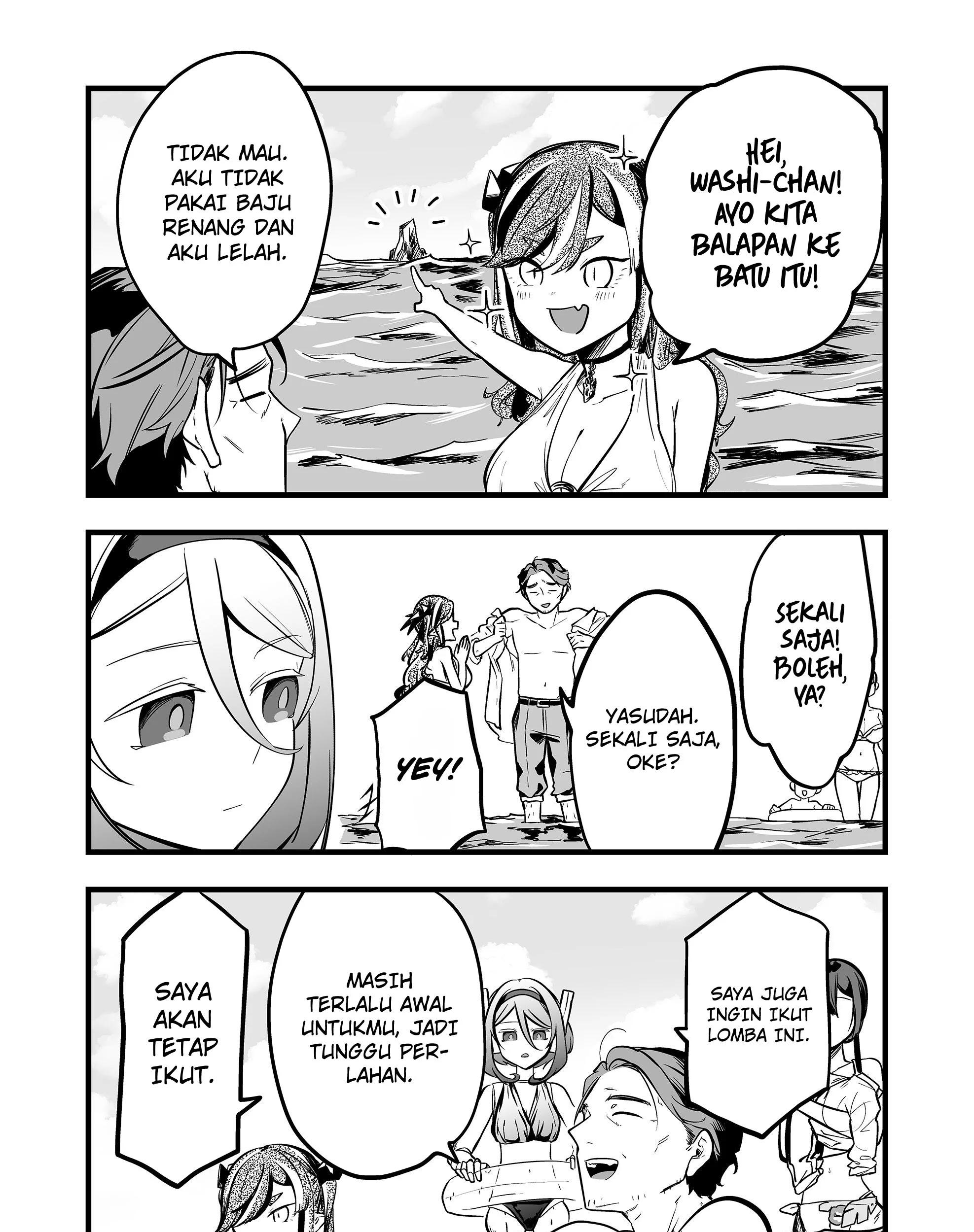 Ano Toki Tasukete Itadaita Monster Musume desu. Chapter 45 Gambar 20