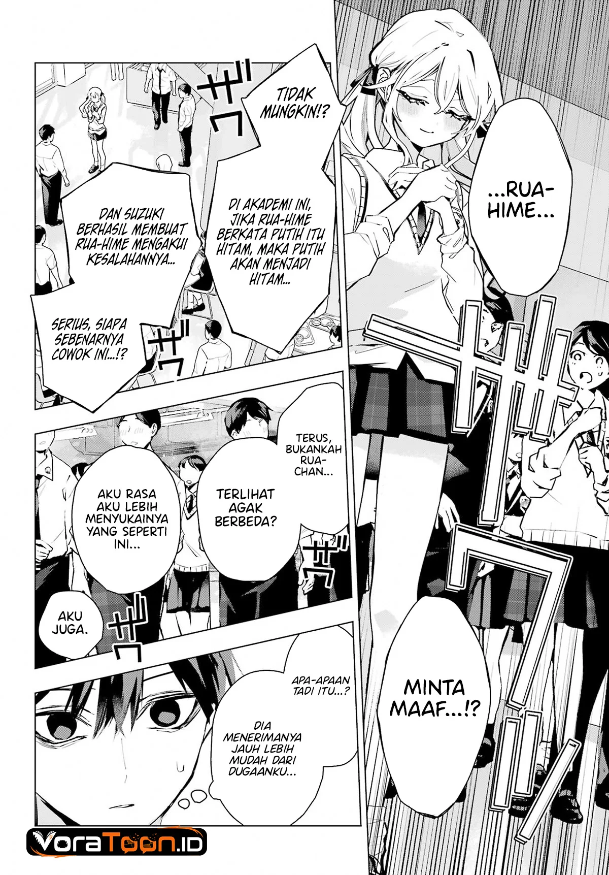 Anta to Osananajimitte dake demo Iyananoni! ~Zekkou kara Hajimaru S-kyuu Bishoujo to no Gakuen Nariagari Seikatsu~ Chapter 17 Gambar 15