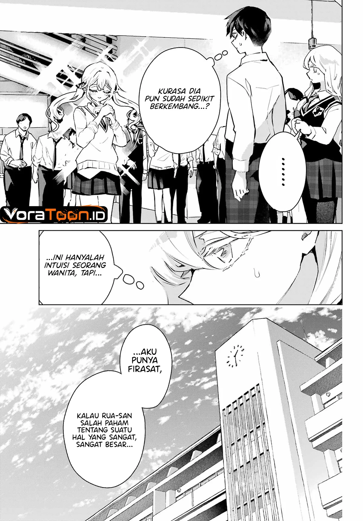 Anta to Osananajimitte dake demo Iyananoni! ~Zekkou kara Hajimaru S-kyuu Bishoujo to no Gakuen Nariagari Seikatsu~ Chapter 17 Gambar 16
