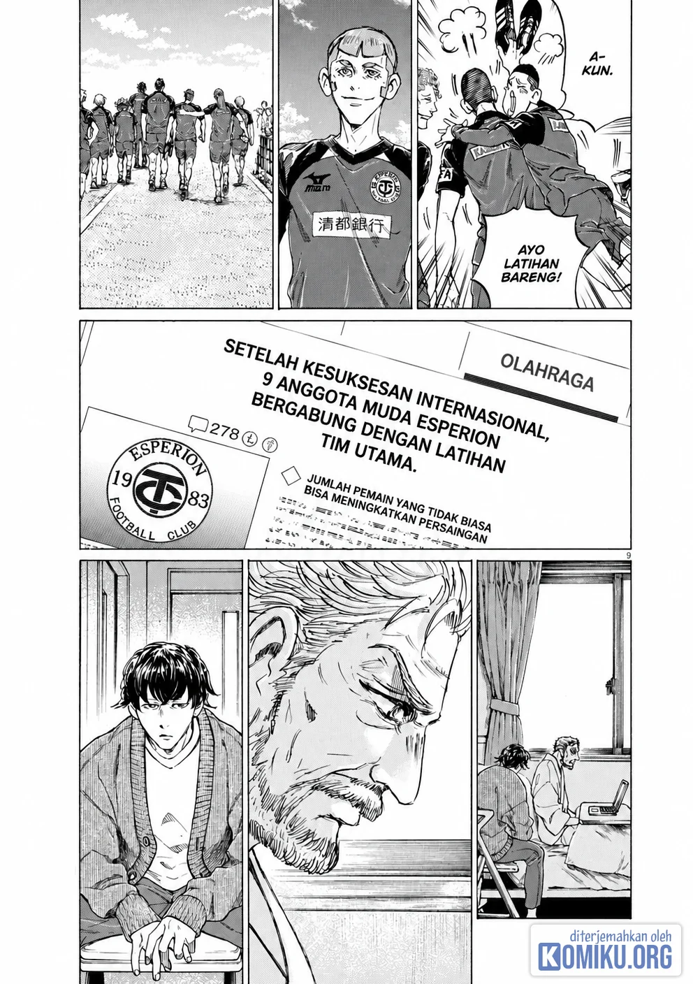 Ao Ashi Chapter 408 Gambar 10