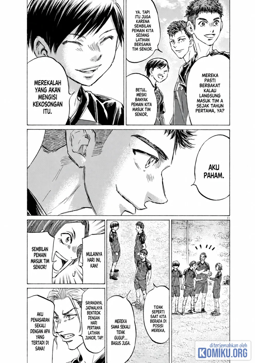 Ao Ashi Chapter 410 Gambar 15