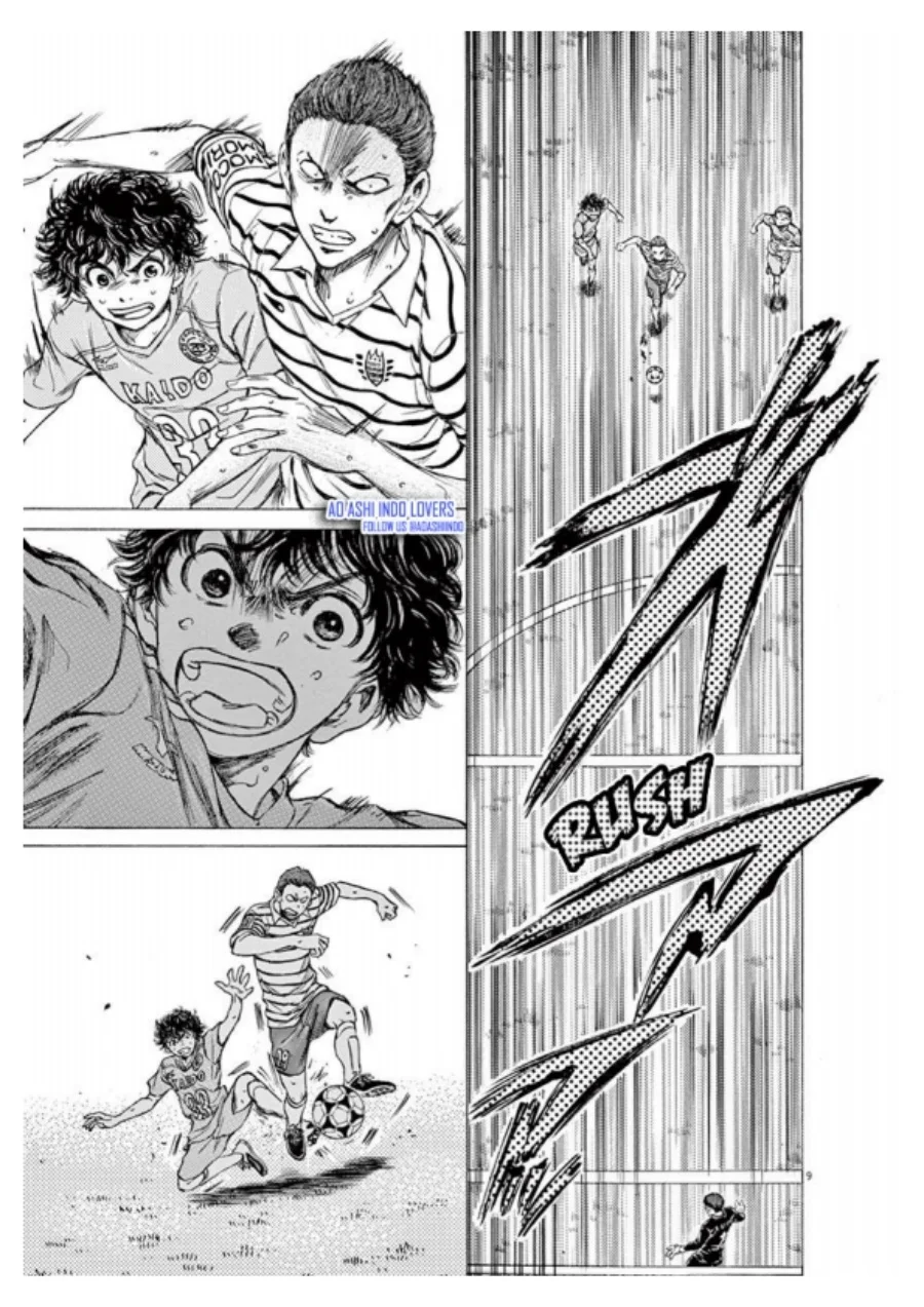 Ao Ashi Chapter 96 Gambar 10