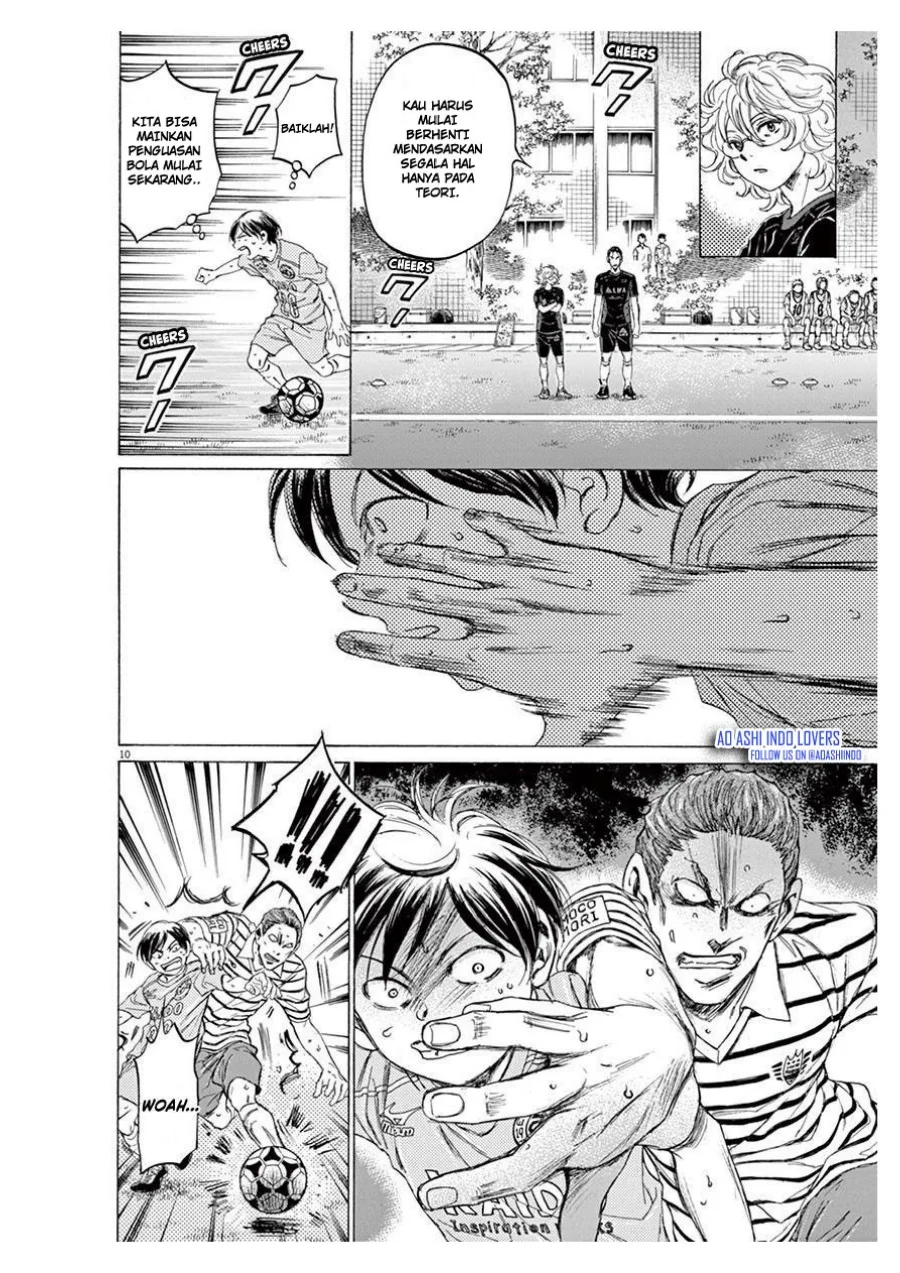 Ao Ashi Chapter 98 Gambar 10