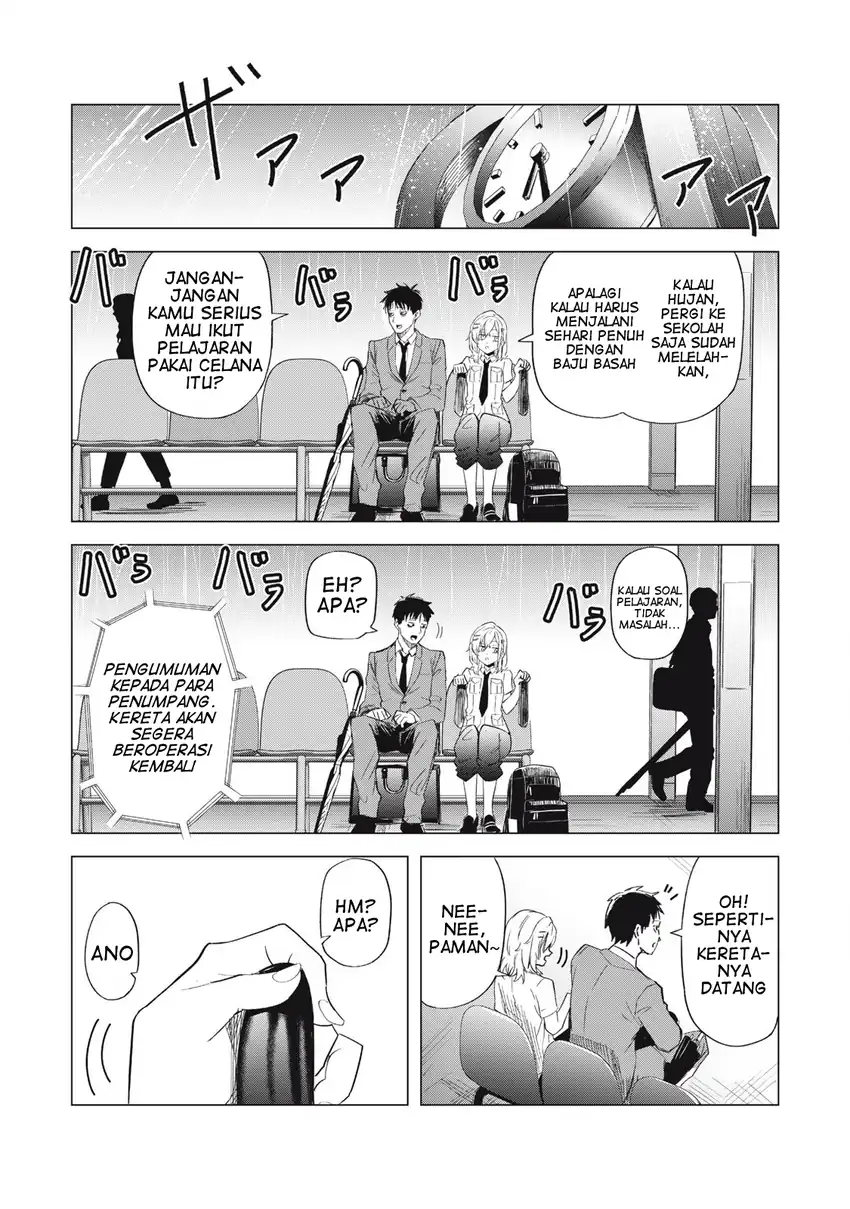 Asa no Tsuukin Densha de, Yatara to Hanashikakete Kuru Joshikousei. Chapter 3 Gambar 10
