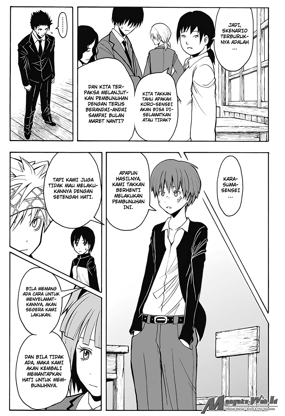 Assassination Classroom Chapter 150 Gambar 10