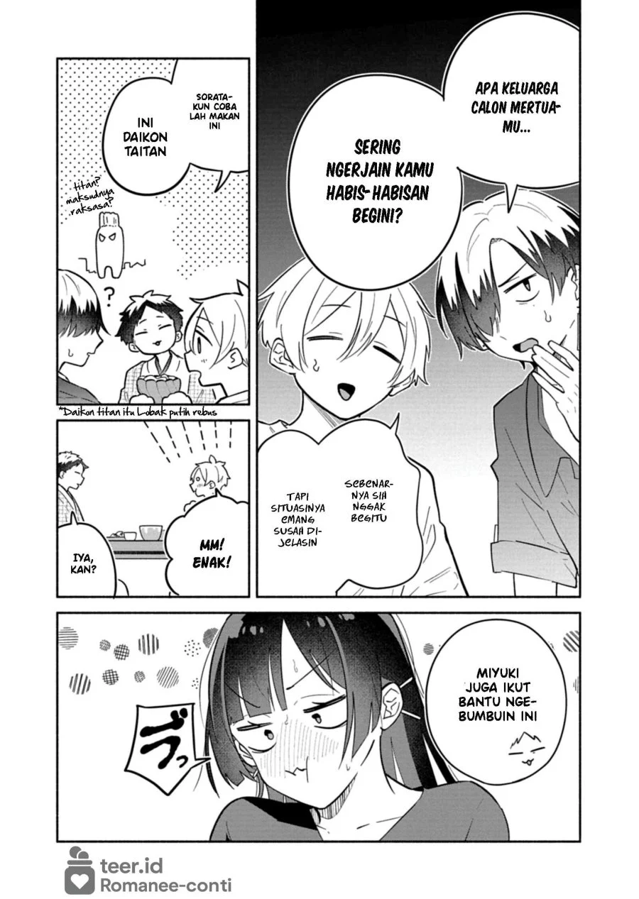 Boku no Ikezuna Konyakusha Chapter 18.1 Gambar 10