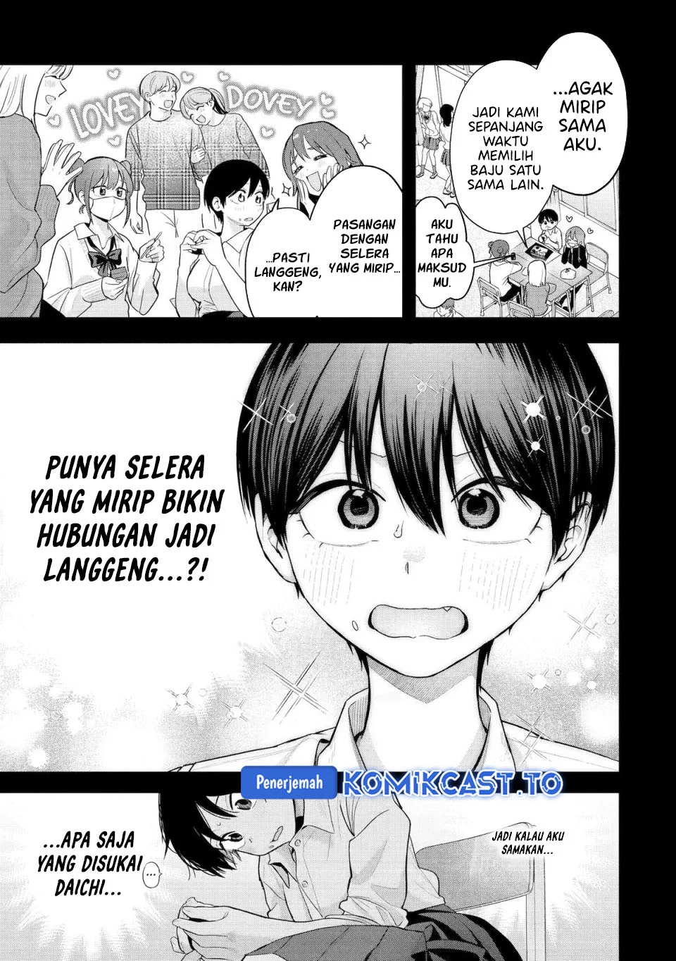 Boyish Kanojo ga Kawai-sugiru Chapter 54 Gambar 10
