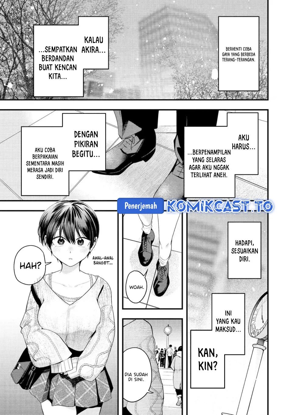 Boyish Kanojo ga Kawai-sugiru Chapter 56 Gambar 14