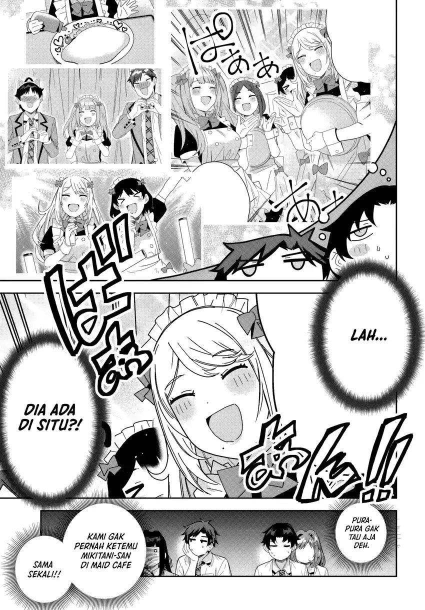Classmate no Moto Idol ga, Tonikaku Kyodou Fushin Nan desu Chapter 25 Gambar 13
