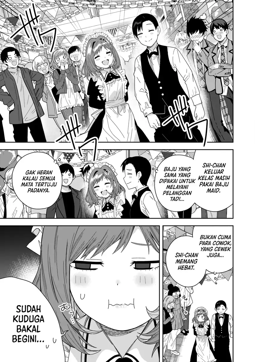 Classmate no Moto Idol ga, Tonikaku Kyodou Fushin Nan desu Chapter 30 Gambar 15