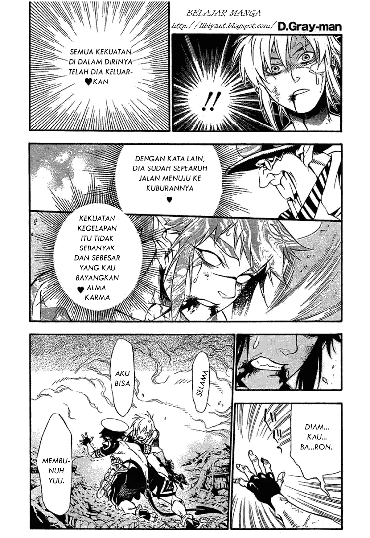 D Gray Man Chapter 197 Gambar 15
