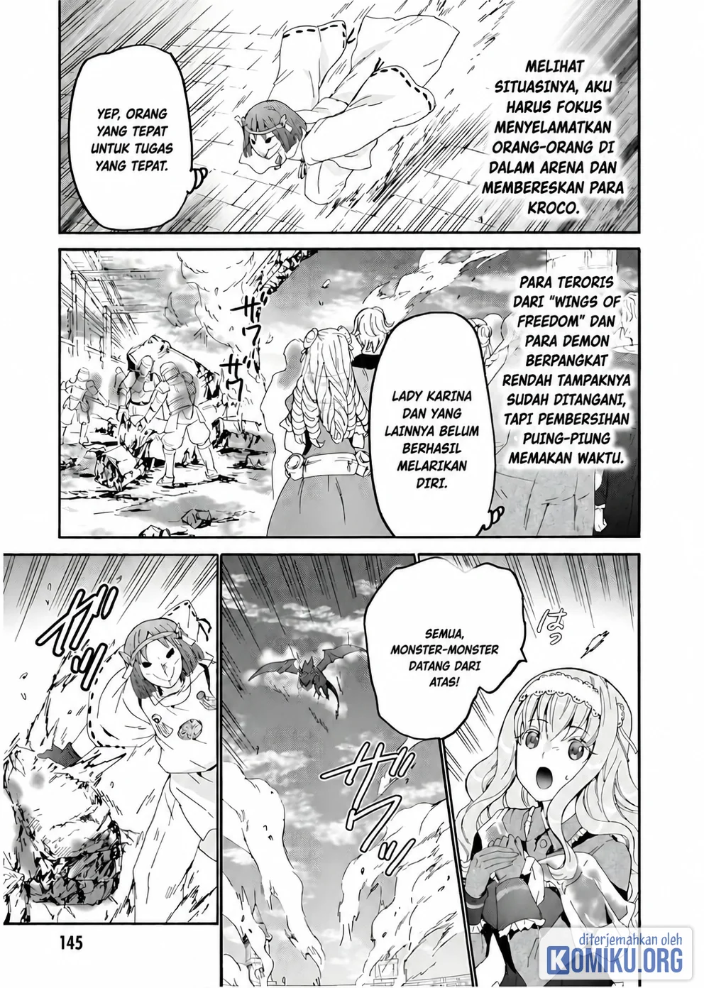 Death March kara Hajimaru Isekai Kyousoukyoku Chapter 112 Gambar 10