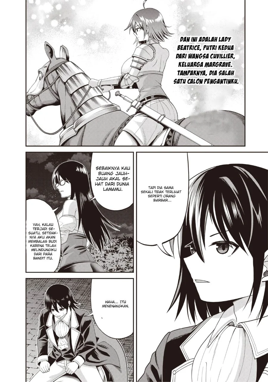 Dokushin Kizoku: Danjohi 1:99 Sekai no Akuyaku Reisoku Chapter 3.2 Gambar 10