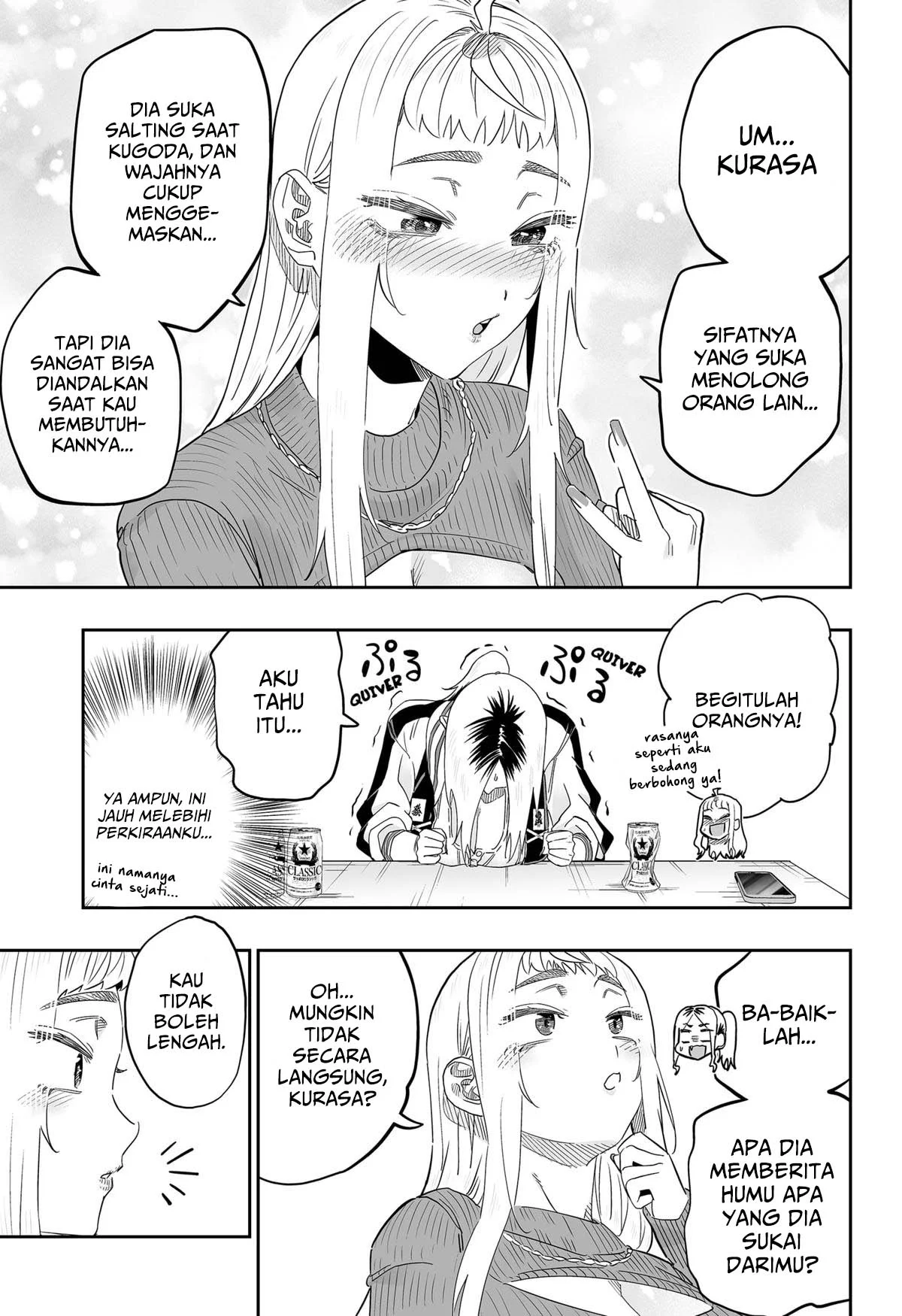 Dosanko Gyaru wa Namaramenkoi Chapter 104 Gambar 10