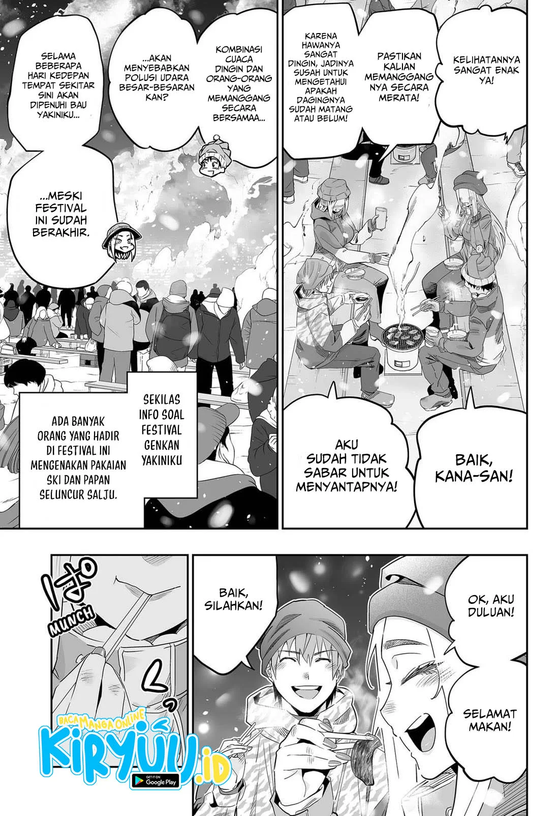 Dosanko Gyaru wa Namaramenkoi Chapter 113 Gambar 10