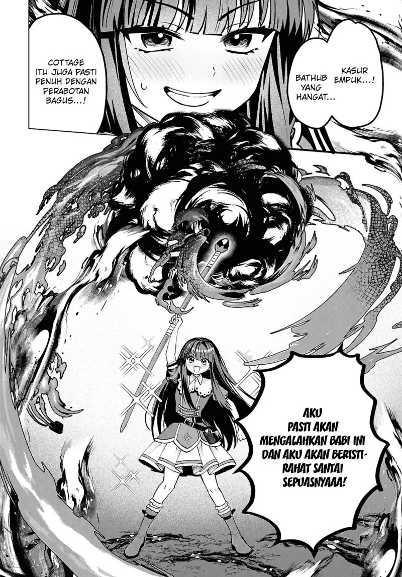 Doumo, Butsuyoku no Seijo desu: Musou Skill "Clear Houshuu" de Seidai ni Kanchigai Saremashita Chapter 3 Gambar 15