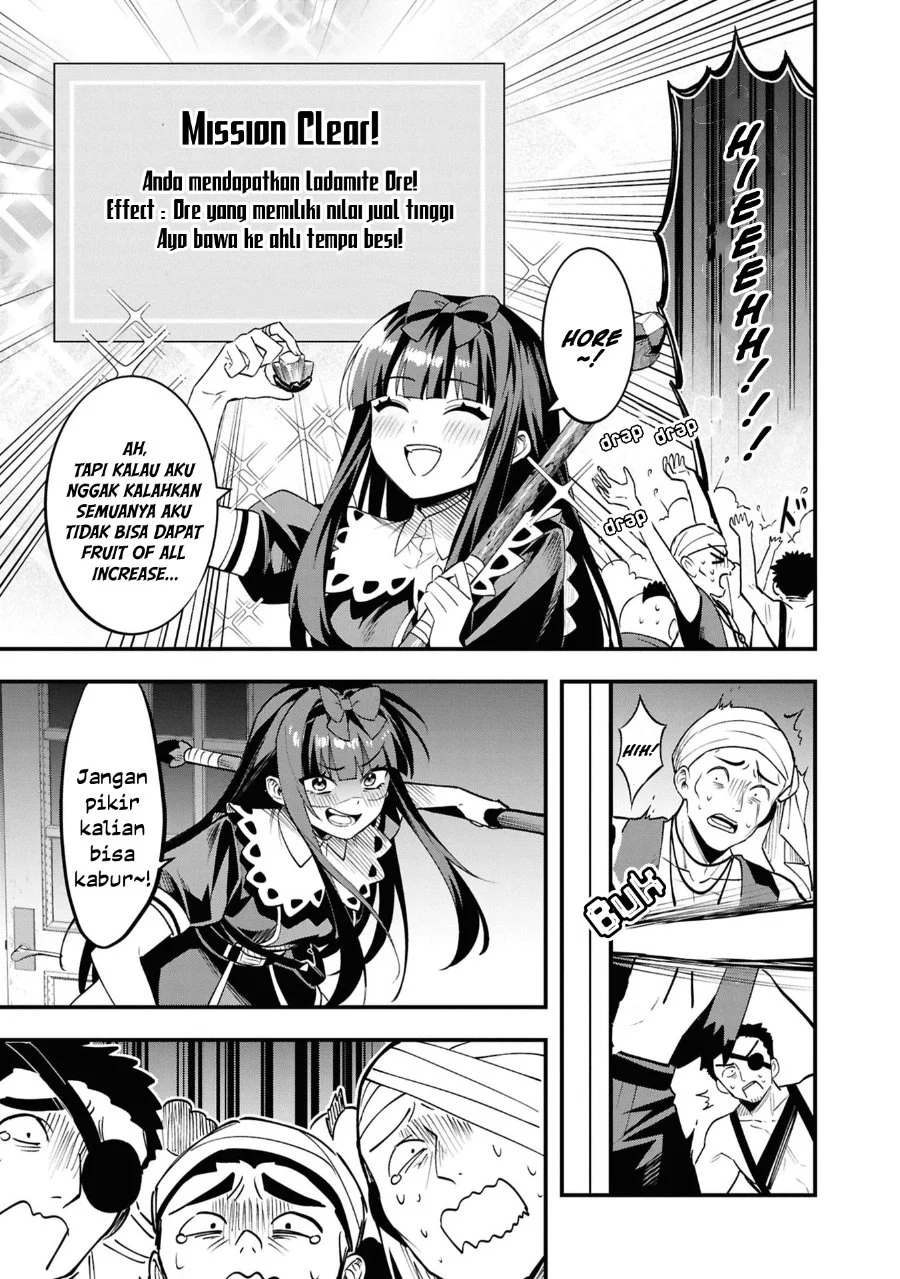 Doumo, Butsuyoku no Seijo desu: Musou Skill "Clear Houshuu" de Seidai ni Kanchigai Saremashita Chapter 6 Gambar 19