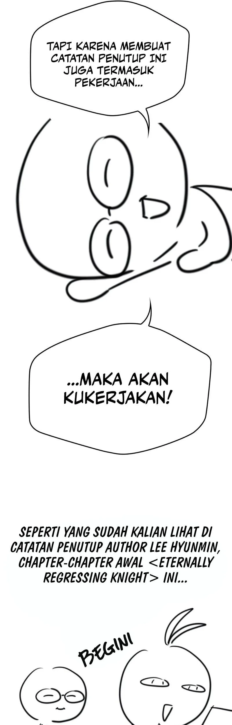 Eternally Regressing Knight Chapter 112.1 Gambar 22