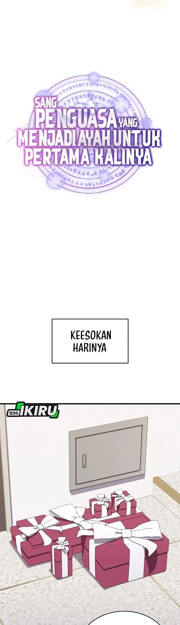 Even the Supreme One Has Never Been a Dad Before Chapter 38 Gambar 33