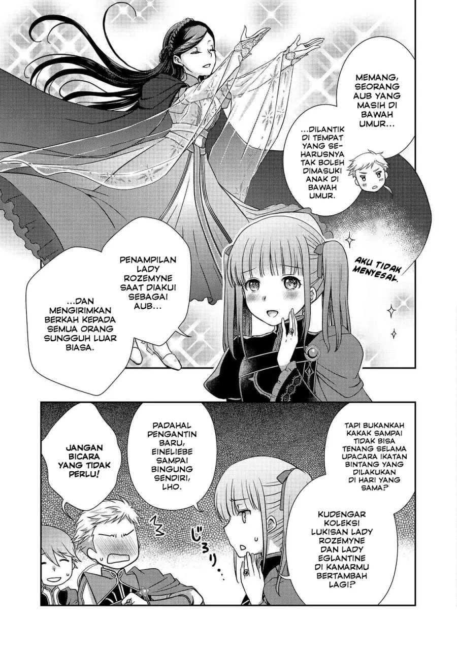 Honzuki no Gekokujou: Hannerōre no Kizoku-in Gonensei Ichi – Koishite Mitai O’hime-sama Chapter 1 Gambar 14
