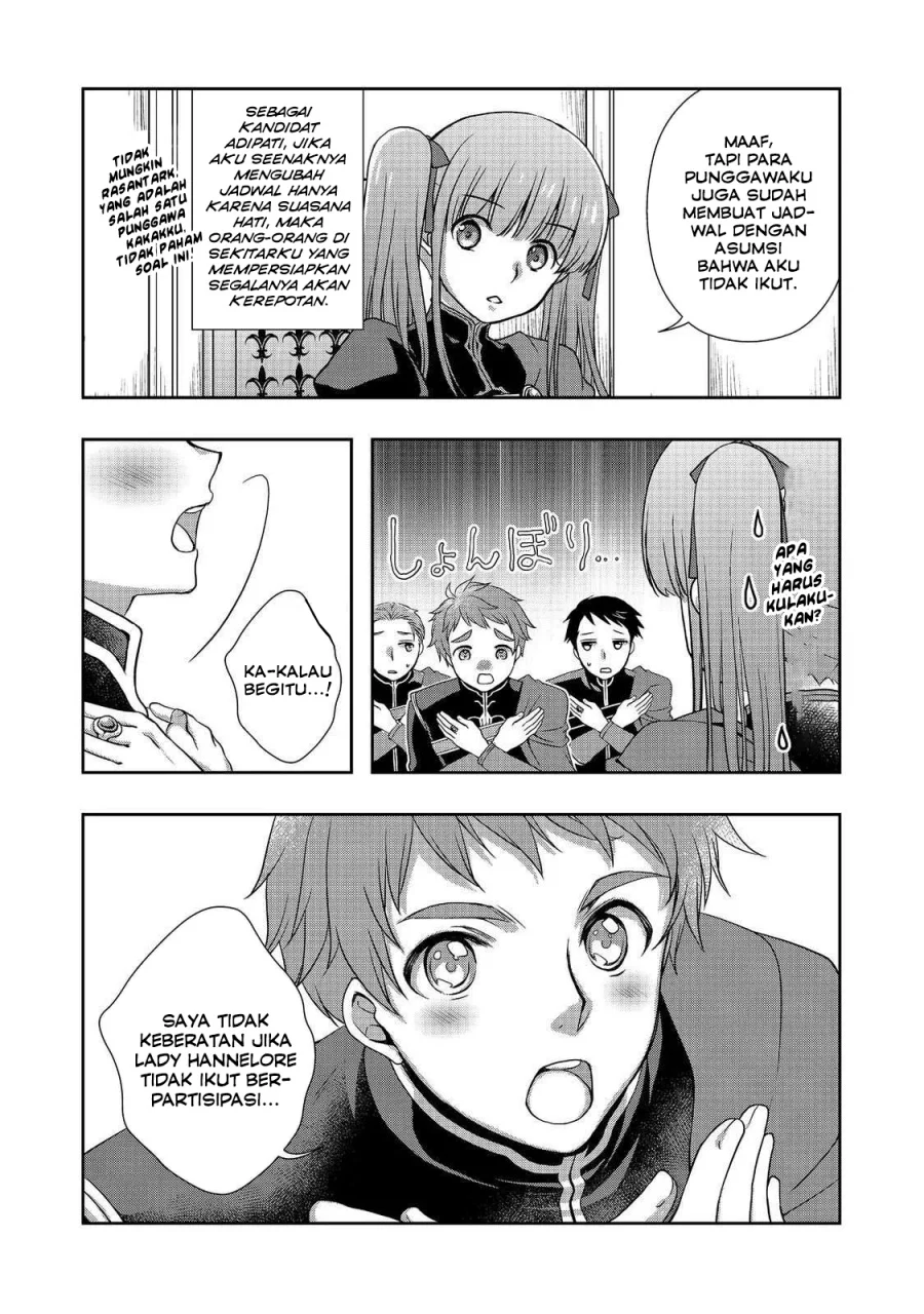 Honzuki no Gekokujou: Hannerōre no Kizoku-in Gonensei Ichi – Koishite Mitai O’hime-sama Chapter 2 Gambar 14