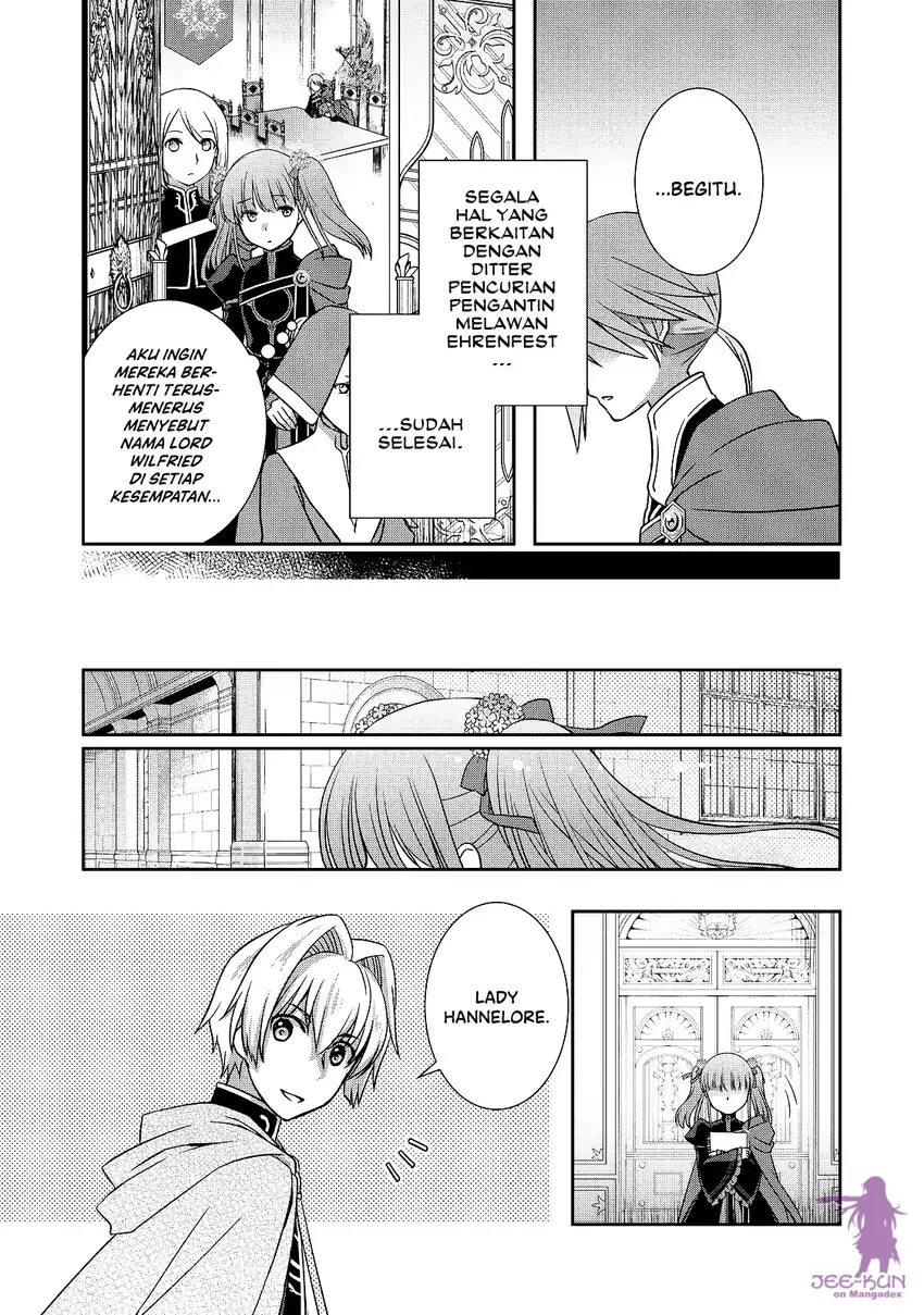 Honzuki no Gekokujou: Hannerōre no Kizoku-in Gonensei Ichi – Koishite Mitai O’hime-sama Chapter 9 Gambar 11