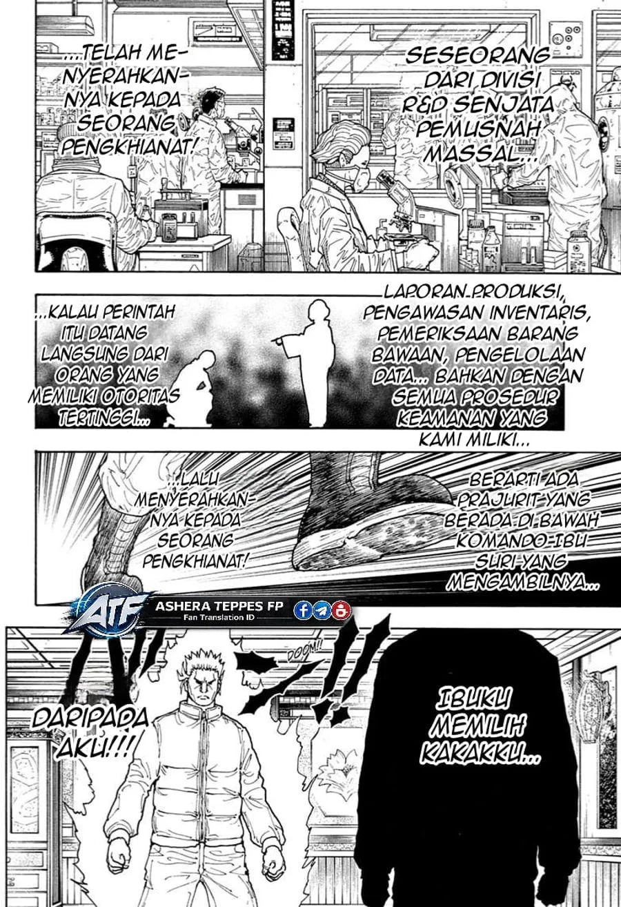 Hunter x Hunter Chapter 413 Gambar 10