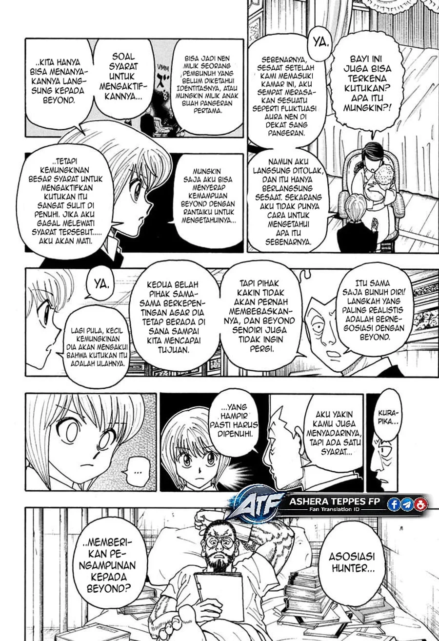 Hunter x Hunter Chapter 414 Gambar 11