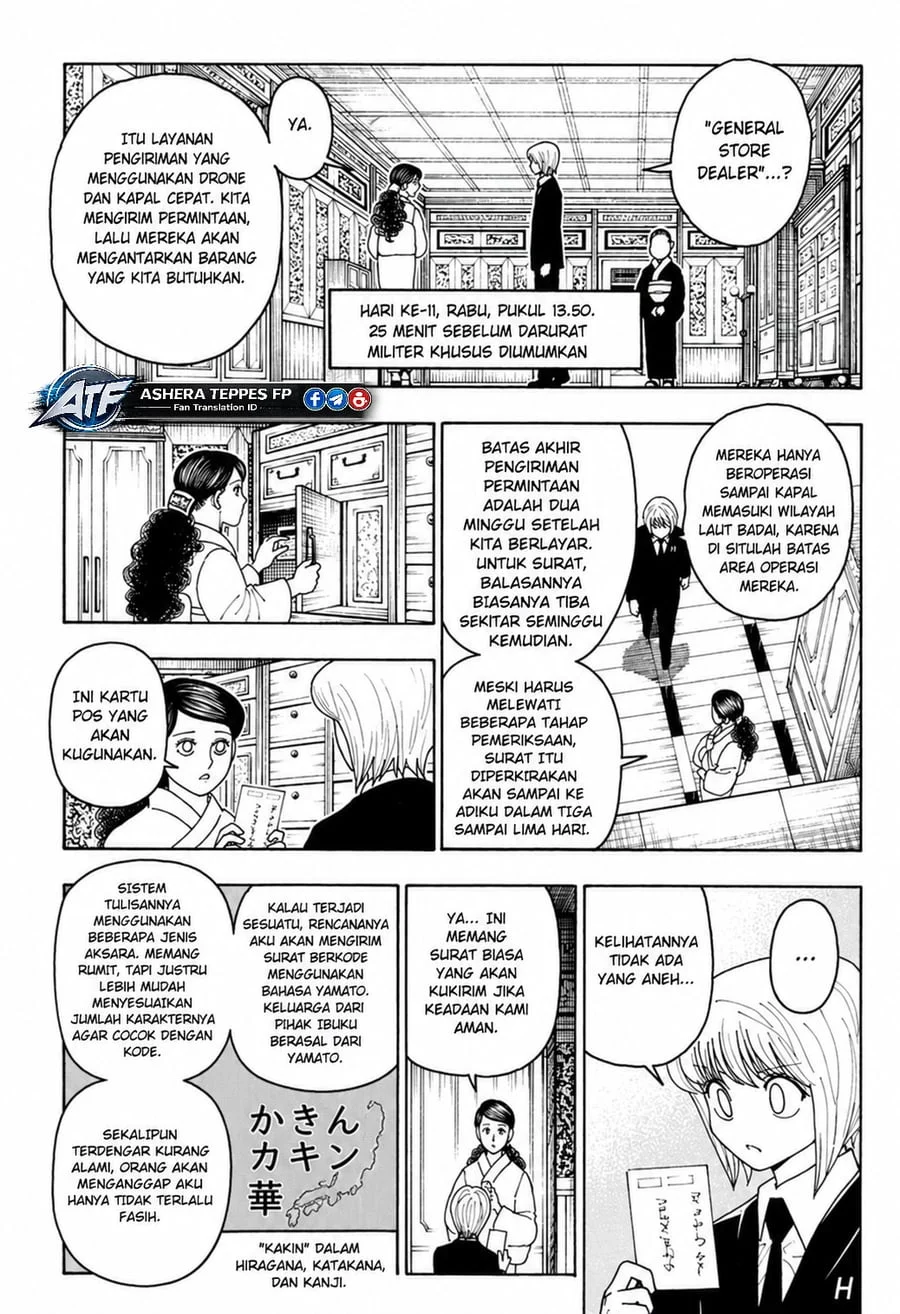 Hunter x Hunter Chapter 415 Gambar 10