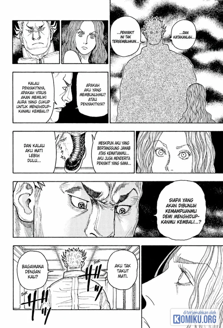 Hunter x Hunter Chapter 416 Gambar 10
