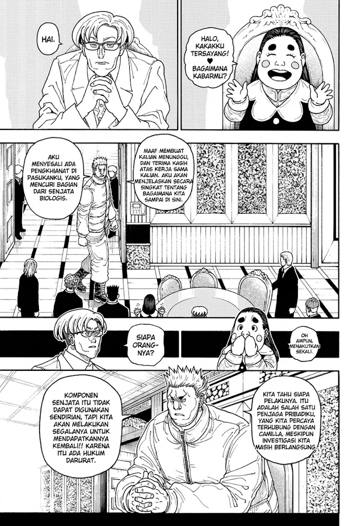 Hunter x Hunter Chapter 417 Gambar 10