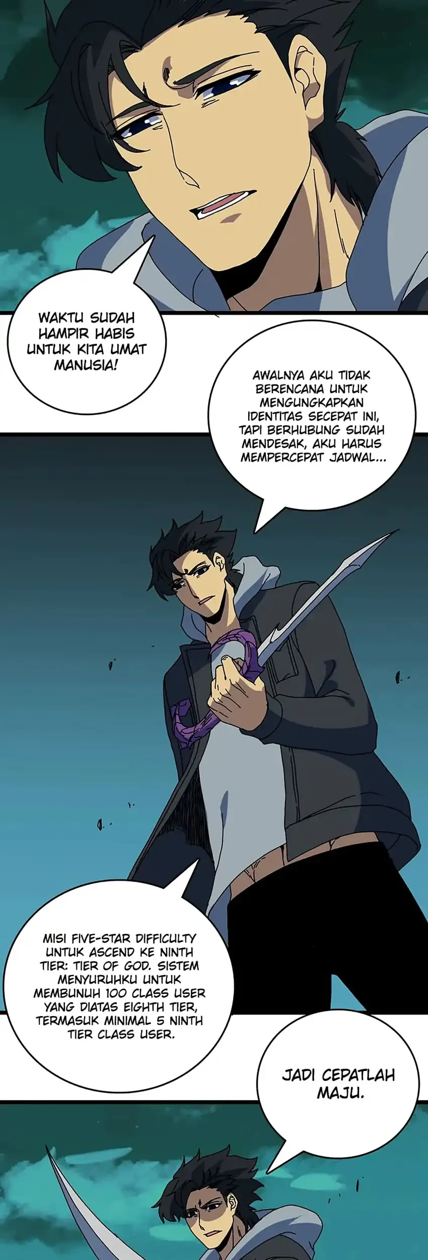 I Become Invincible Black Dragon Boss At The Start Chapter 100 Gambar 24