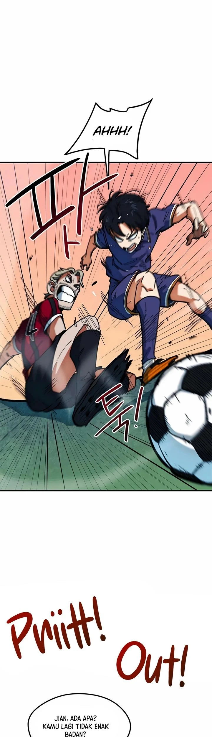 I’m Being Misunderstood as a Soccer Genius Chapter 62 Gambar 41