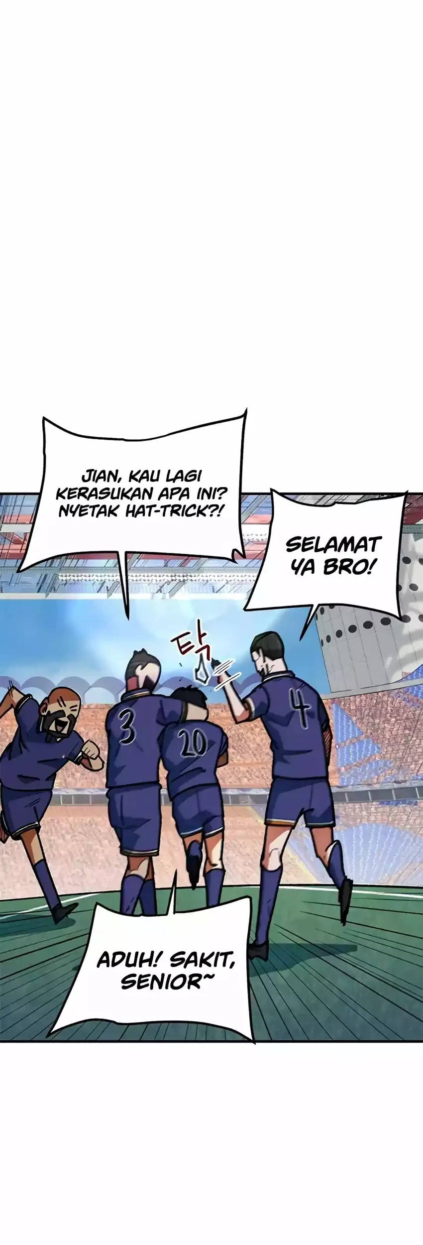 I’m Being Misunderstood as a Soccer Genius Chapter 63 Gambar 38