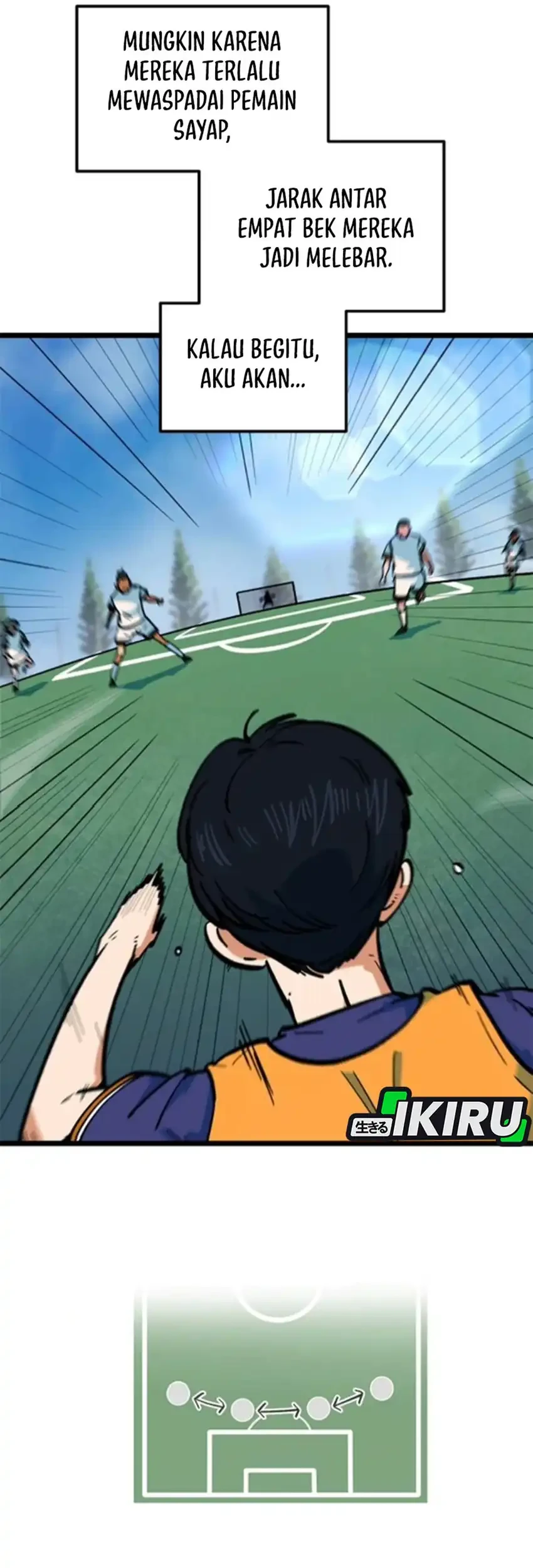 I’m Being Misunderstood as a Soccer Genius Chapter 74 Gambar 43