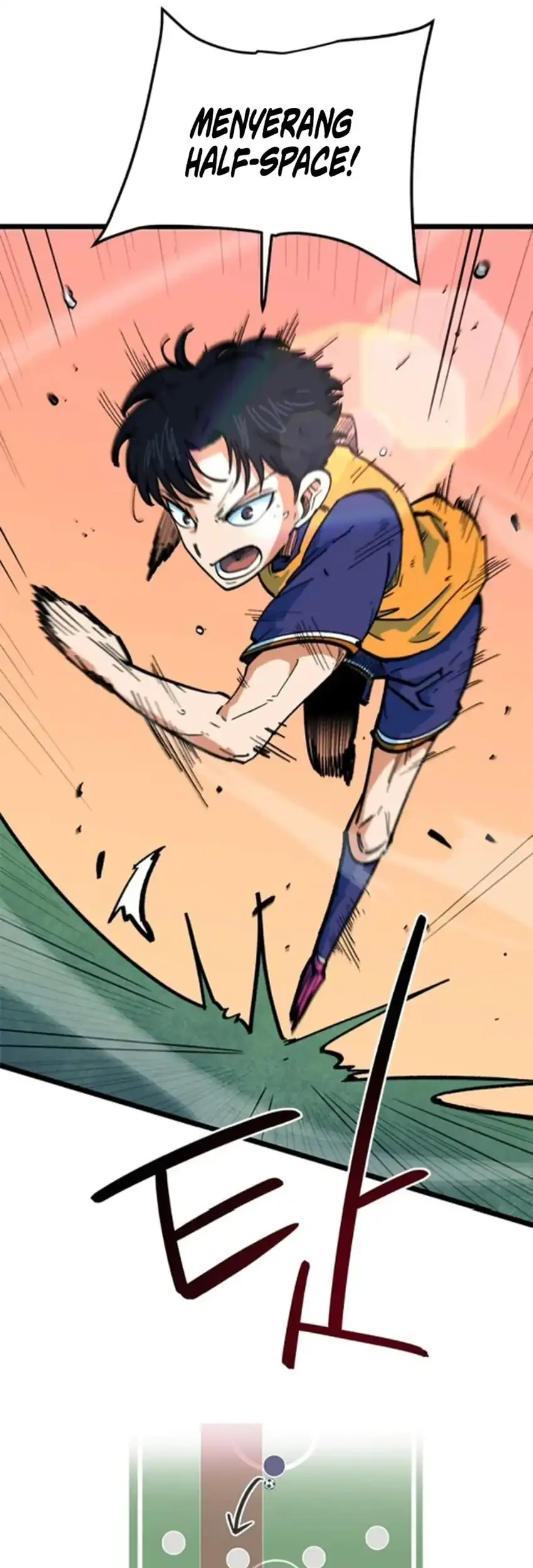 I’m Being Misunderstood as a Soccer Genius Chapter 74 Gambar 45