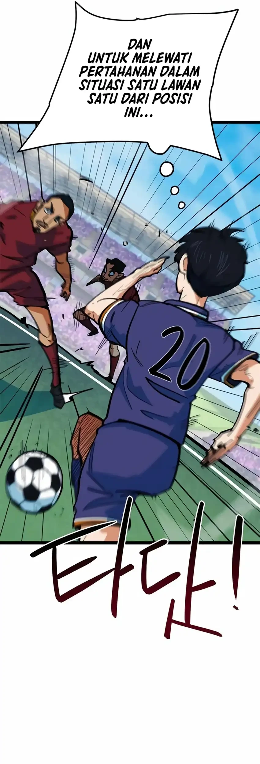 I’m Being Misunderstood as a Soccer Genius Chapter 80 Gambar 43