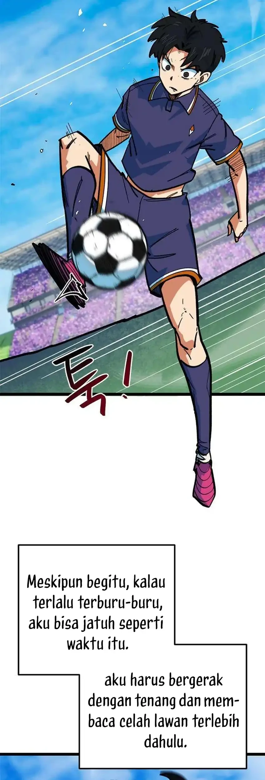 I’m Being Misunderstood as a Soccer Genius Chapter 86 Gambar 40