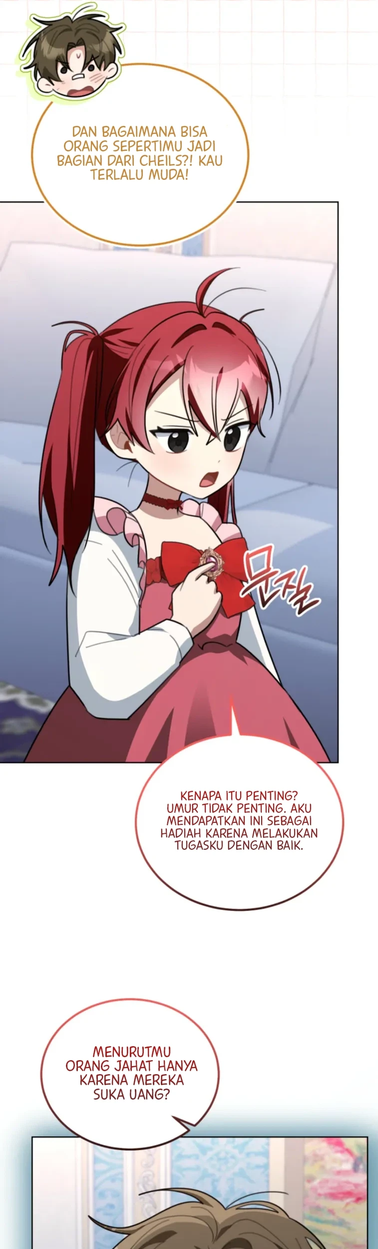 I Received a Request from the Villain Boss Chapter 30 Gambar 26