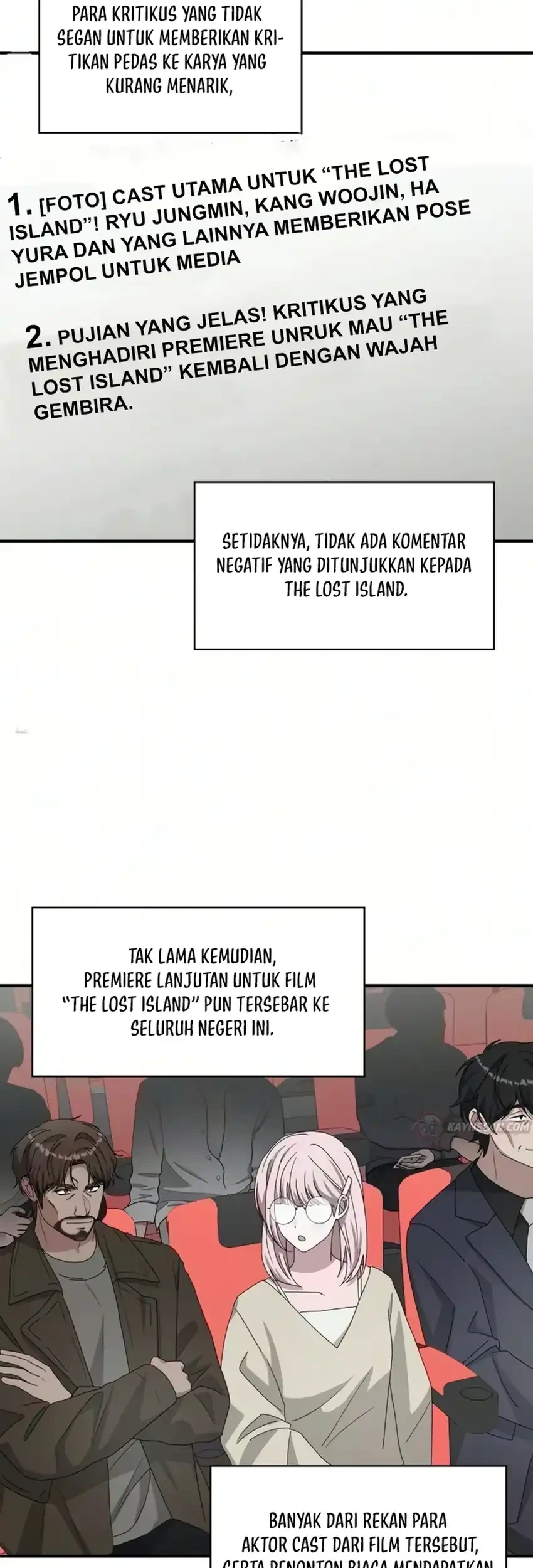 I Was Immediately Mistaken for a Monster Genius Actor Chapter 104 Gambar 33