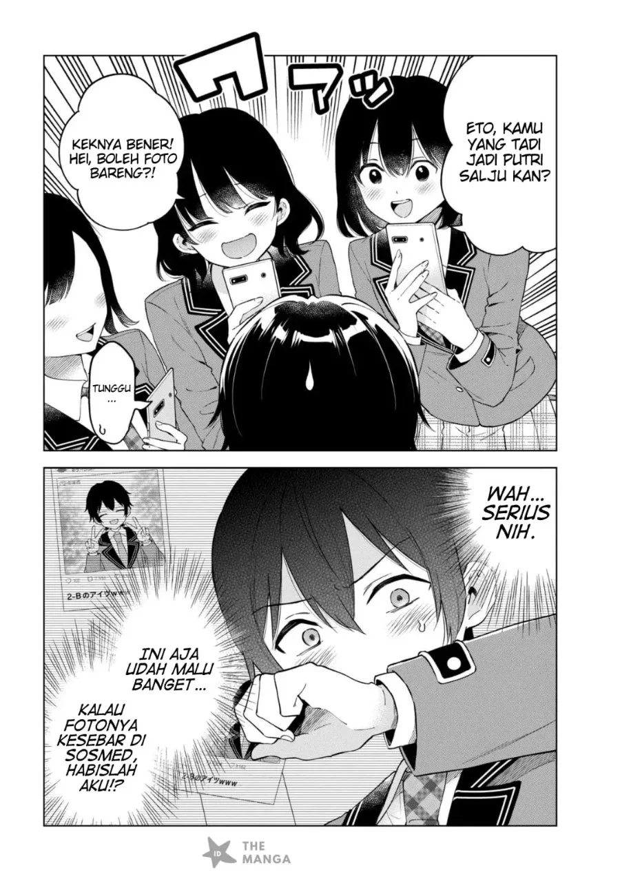 Inkyā no ore ga sekigae de S-kyū bishoujo ni kakomaretara himitsu no kankei ga hajimatta Chapter 12 Gambar 19
