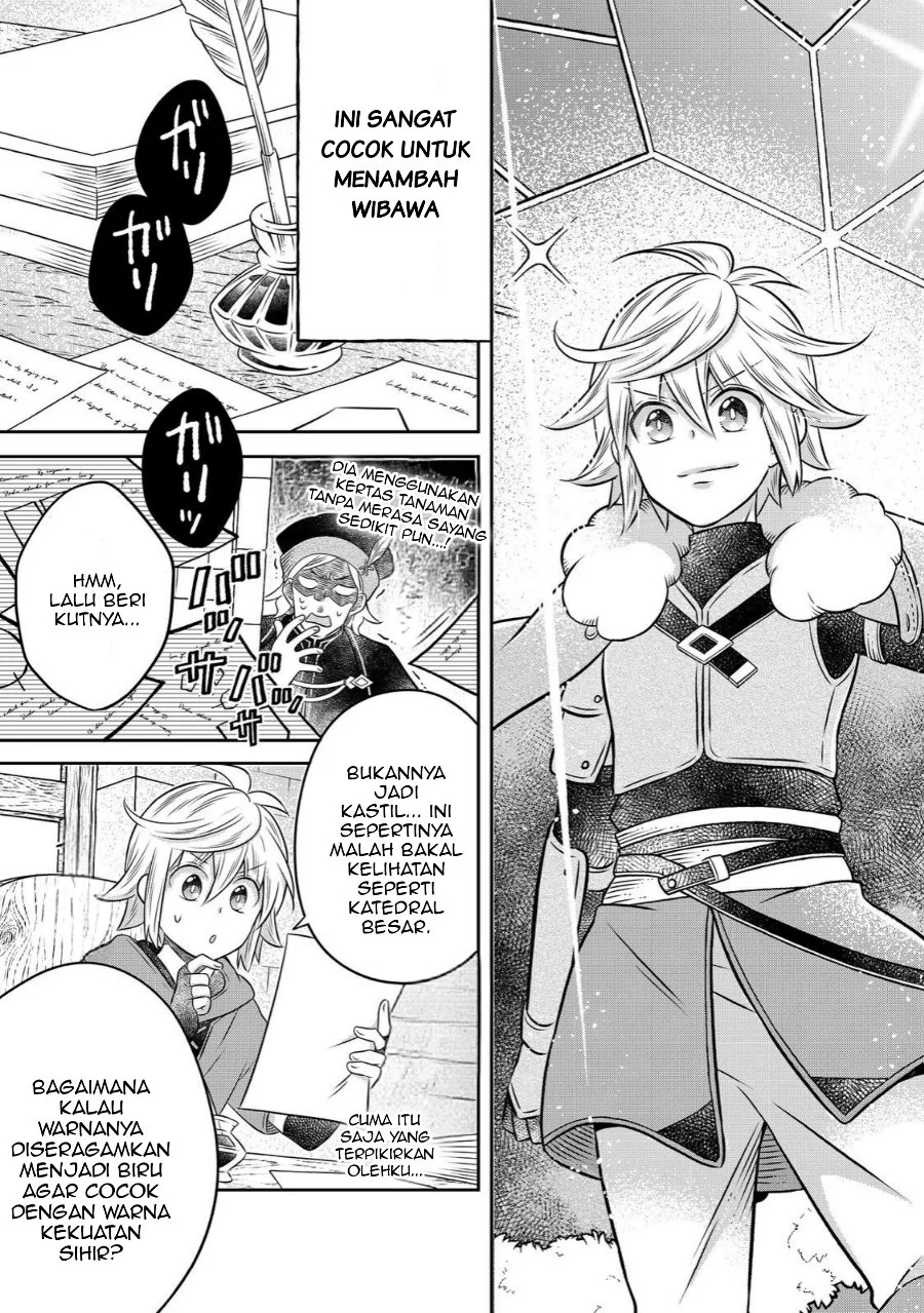Isekai no Binbou Nouka ni Tensei Shitanode, Renga o Tsukutte Shiro o Tateru Koto ni Shimashita Chapter 21.2 Gambar 10